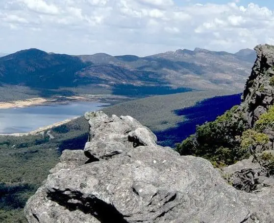 Grampians Mountains - Ranges, Highest Peaks & Hiking Map, Victoria